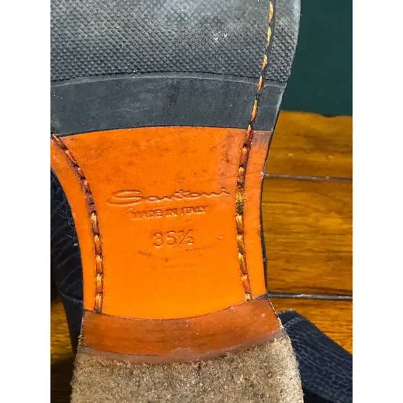 Santoni Chelsea leather boot size 35.5 - Picture 5 of 7